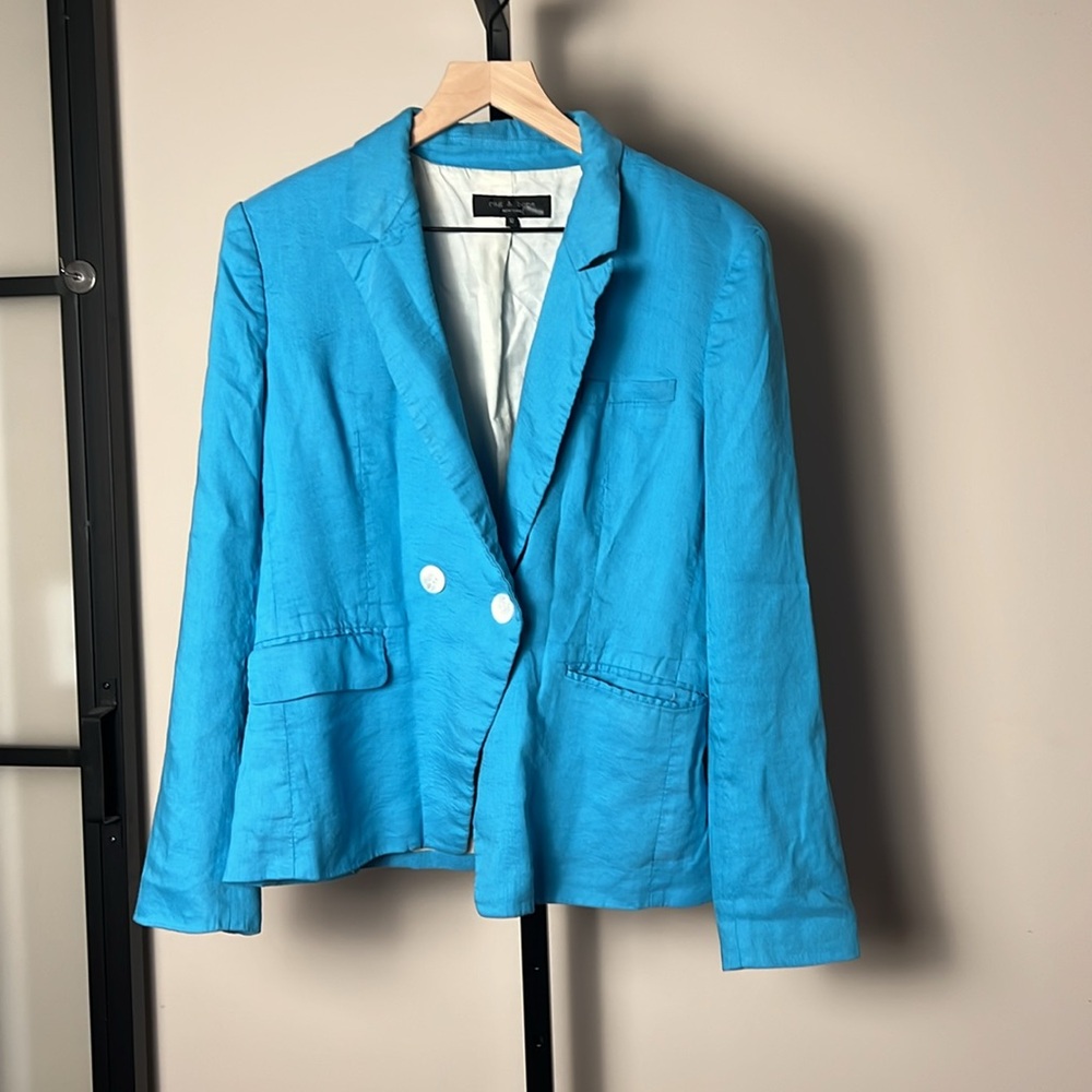 Rag and Bone Blue Blazer Size 12